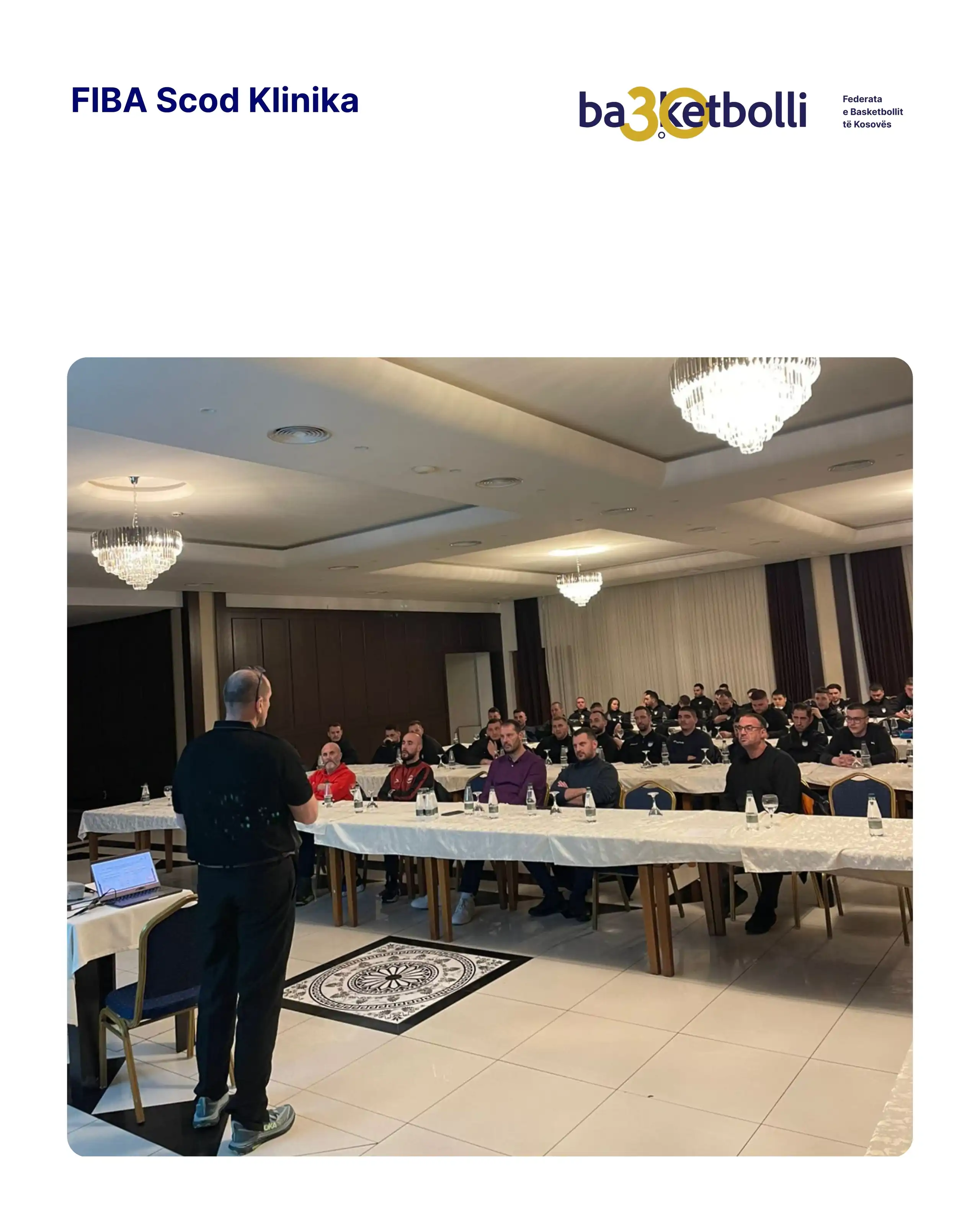 Mbahet FIBA Scod Klinika me gjyqtarët e FBK-së